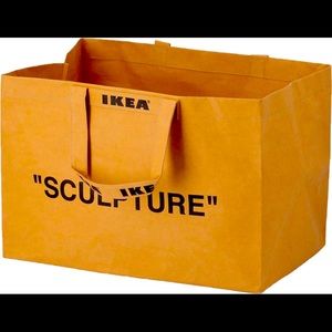 IKEA X Virgil Abloh shopper bags.